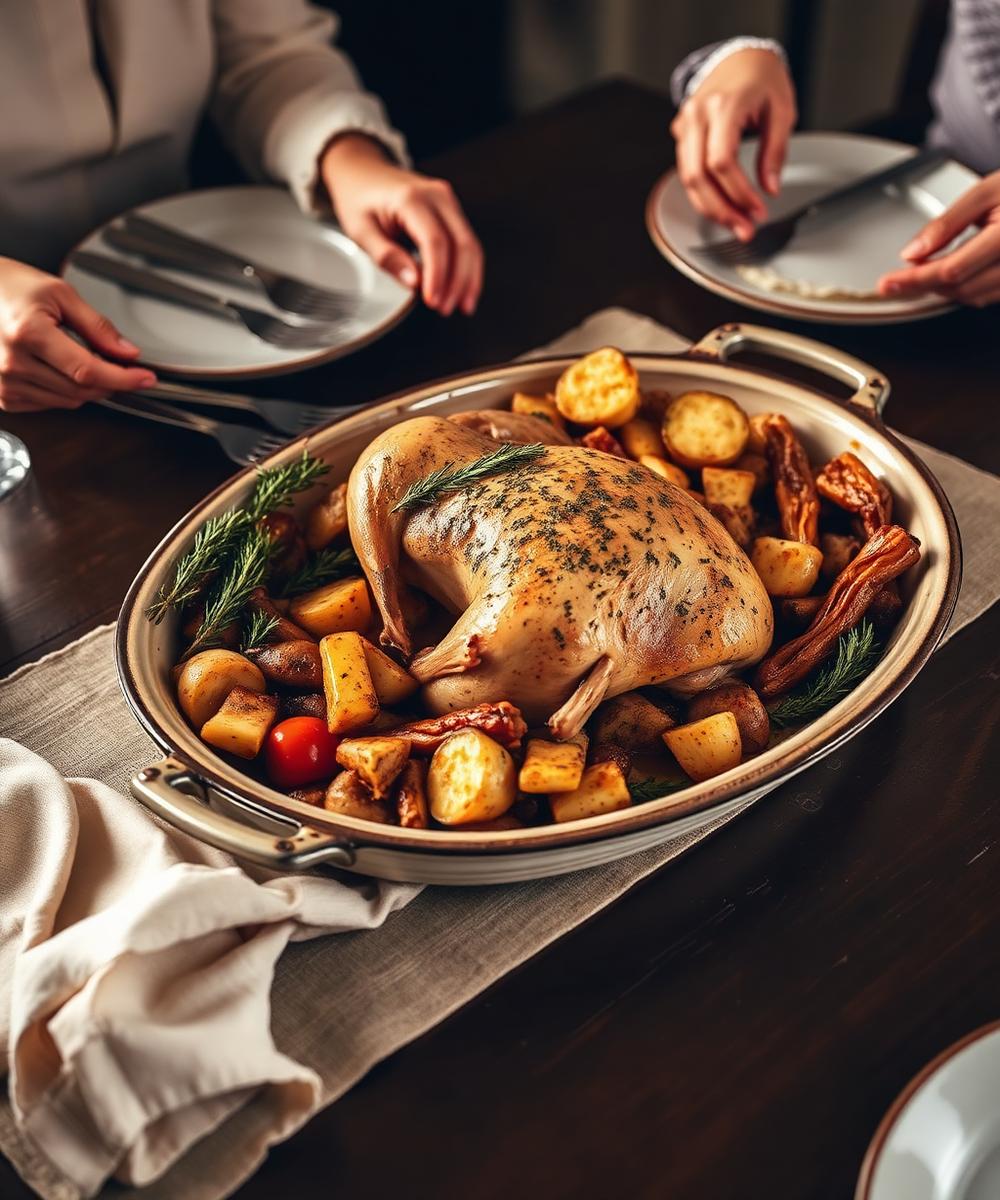 Herb-Roasted Free-Range Chicken