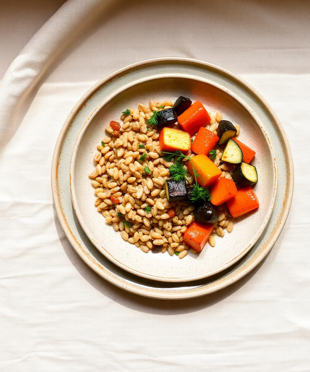 Ancient Grain & Roasted Vegetable Bowl